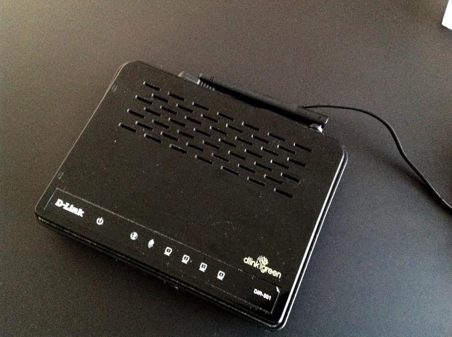 Dlink bežični router za nije modem na SIM karticu!