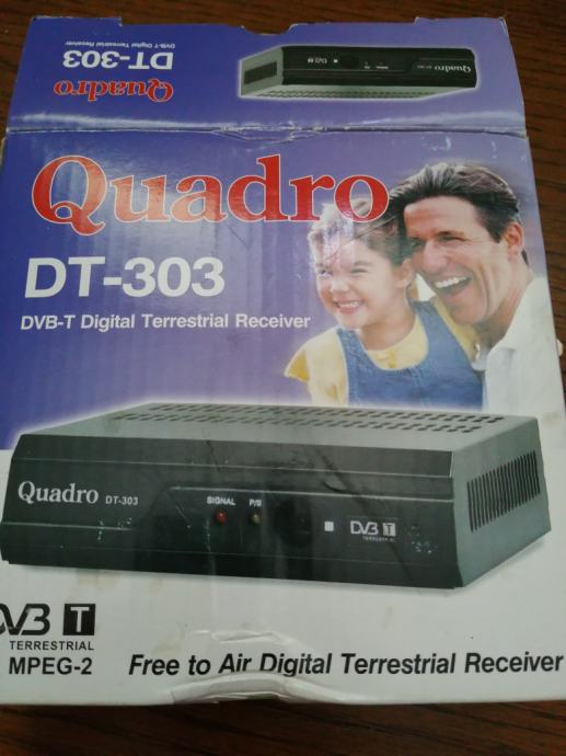 DIGITALNI DVB-T RECEIVER QUADRO DT-303