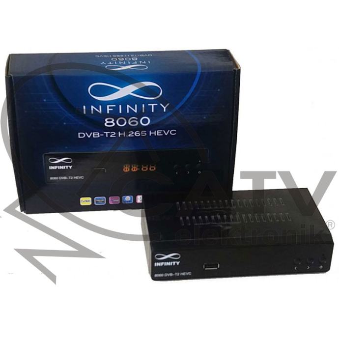 Infinity 8060 DVB-T/T2 MPEG4 HD HEVC H.265 prijemnik