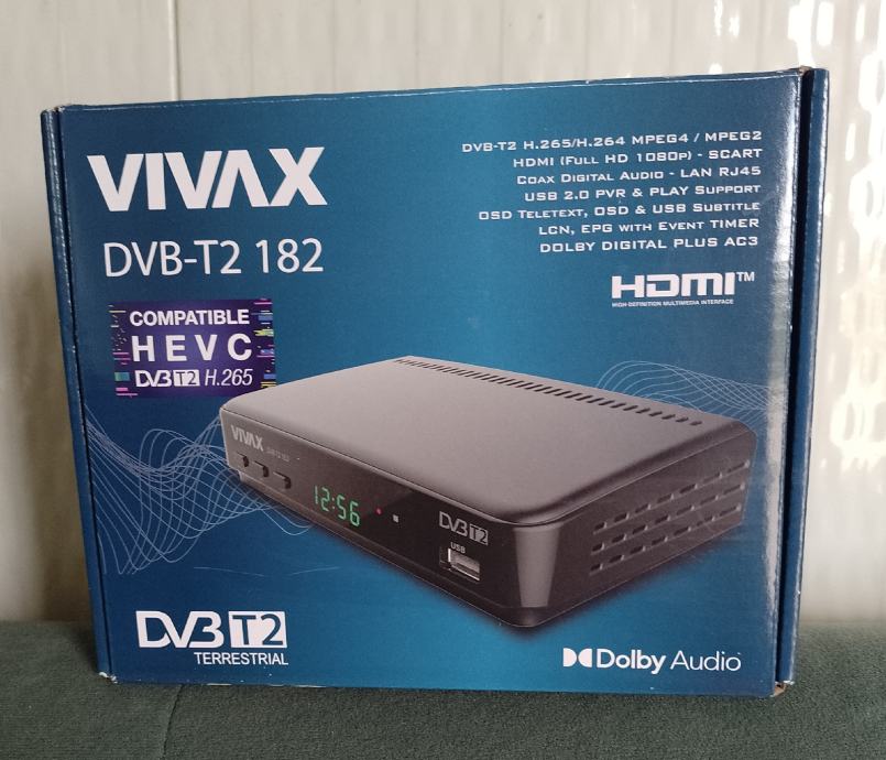 Resiver za TV DVB-T 2  cijena 15 eura