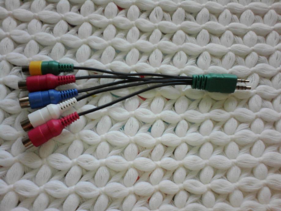 Video AV adapter kabel za Samsung LED TV