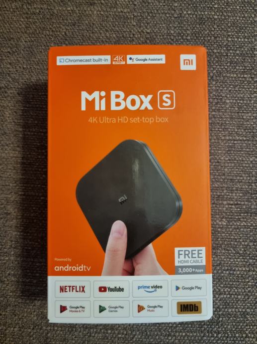 XIAOMI 4K MI BOX S Android TV *NOVO* *ZAPAKIRANO* *JAMSTVO*