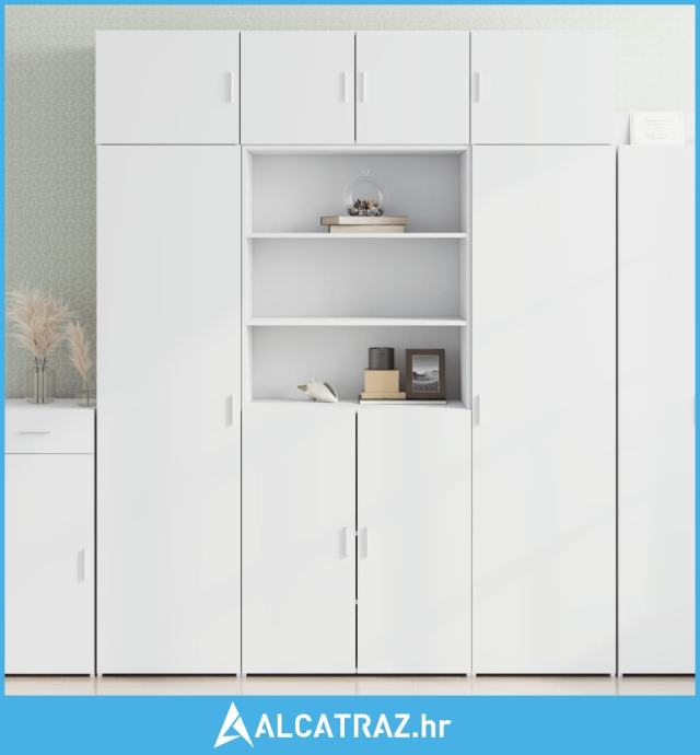 Kit De Plantation Bama 80x42,5x42 Cm - Blanc Effet Bois | Capacité 63L, Résistant Aux Intempéries, Montage Sans Outil