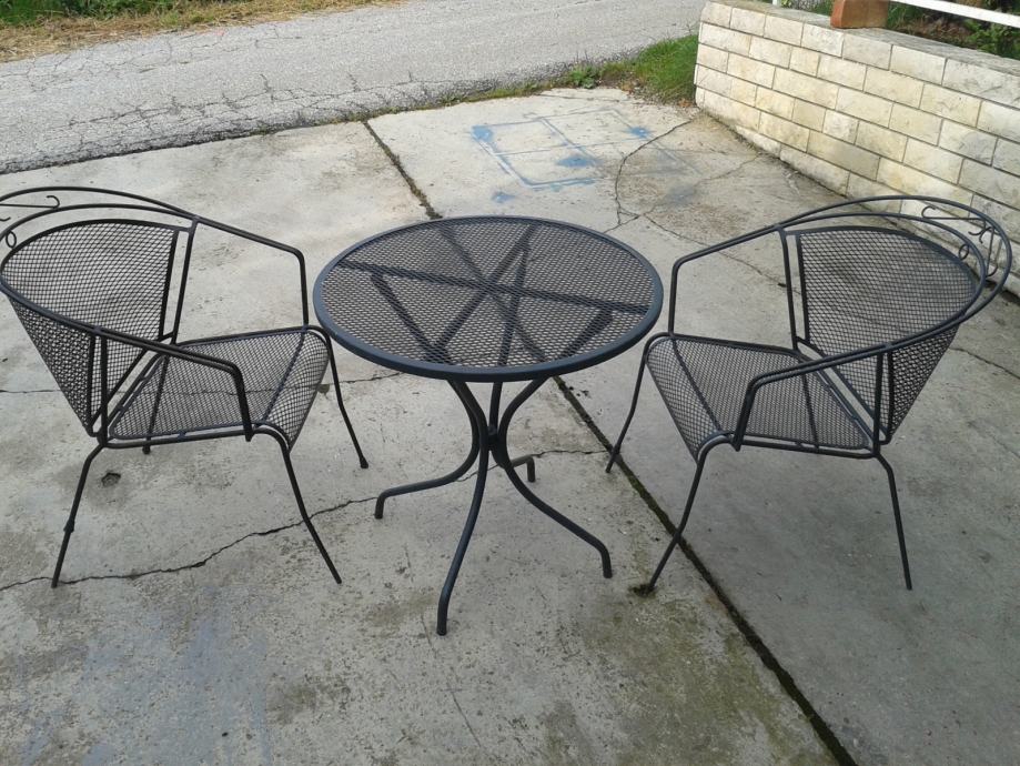 Ugostiteljske stolice i stolovi od kovanog željeza