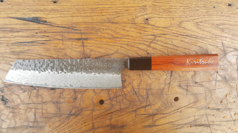 JAPANSKI NOŽ KIRITSUKE DAMASK ČELIK DAMASCUS KUHINJSKI NOŽ