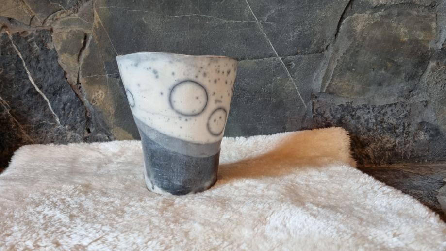 Jedinstvena keramička vaza, unikat, ručni rad