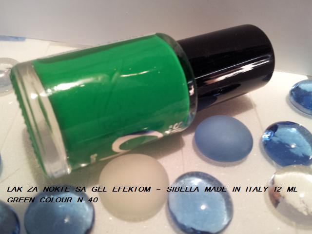 Lak za nokte gel efekt Sibella Made in Italy za samo 40 hrk