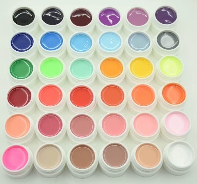 Set 36 komada gelova u boji za nokte sa slike - BESPLATNA POŠTARINA
