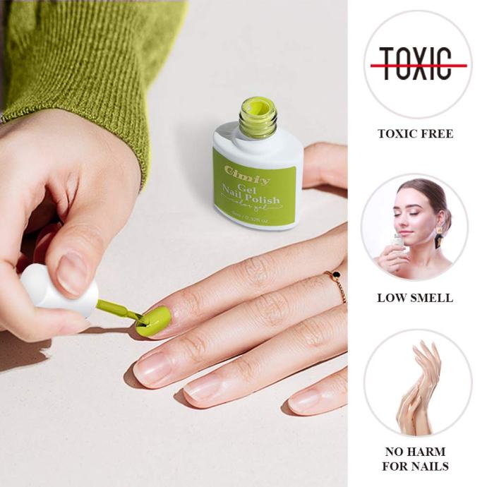 Gel lak za nokte, SET OD 6 KOMADA