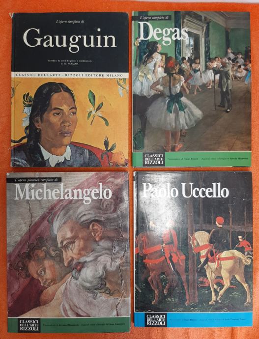 Classici dell'arte Rizzoli - Degas, Michelangelo, Paolo Uccello