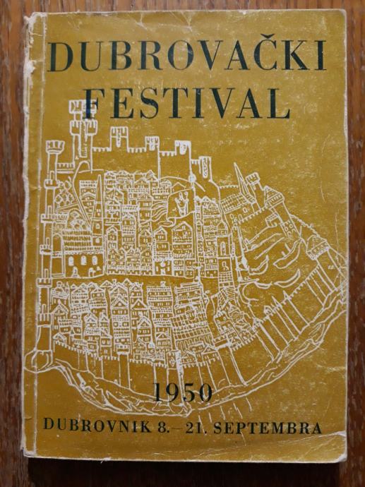 Dubrovački festival 1950. - Dubrovnik 8. - 21. septembra