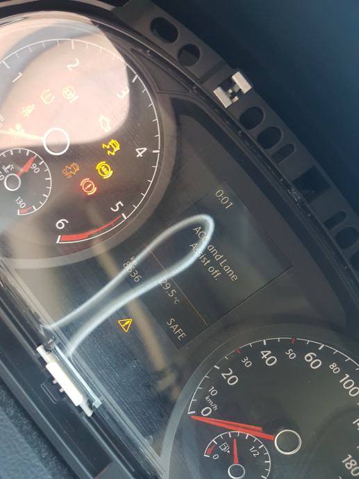 GOLF VII PREMIUM INSTRUMENT TABLA KILOMETAR SAT U BOJI 3D!