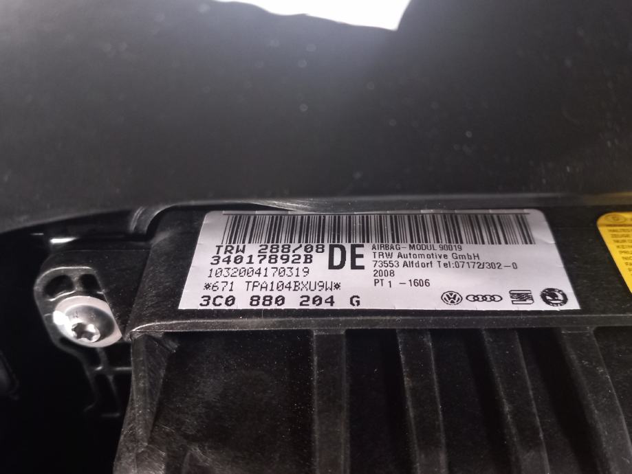 AIRBAG SUVOZACA VW PASSAT CC > 0811