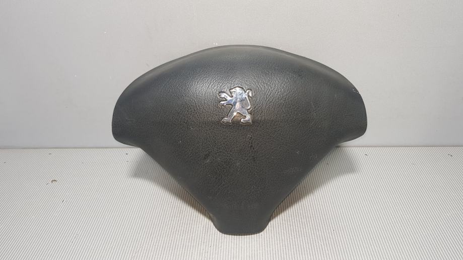 Airbag Conducteur Pour Peugeot 407 - Volant 3 Branches, Réf. 96445891ZD - Occasion