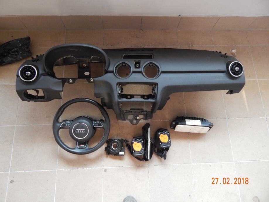 AUDI A1 KIT AIRBAG ZRAČNI JASTUCI AIR BAG