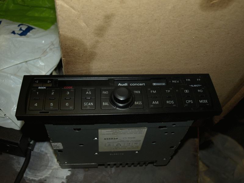 Audi concert + CD changer