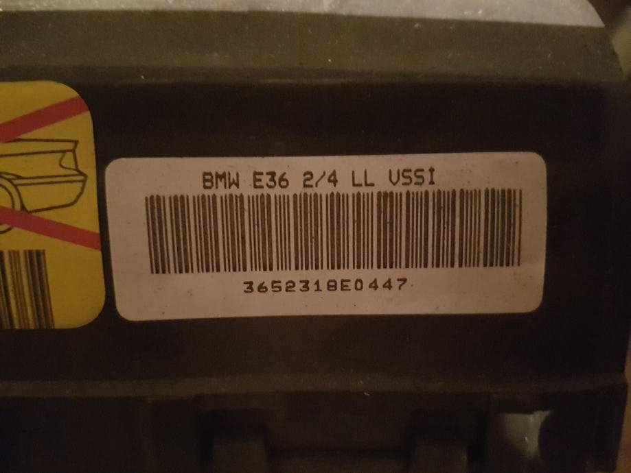 BMW e36 suvozačev AIR BAG / poklopac AIR BAG-a OEM