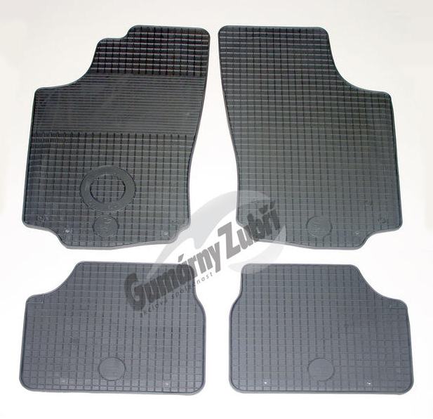Tapis De Sol ElToro Pour Opel Corsa C (2000-2006) - Noir En Gomme - Neuf