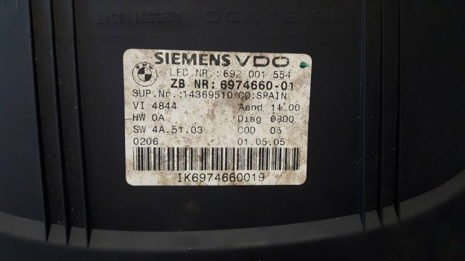 Instrument sat za BMW E90 320D,2007.godina