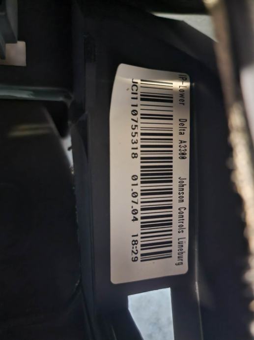 Opel Astra H SET Kontrolna tabla zracni jastuci