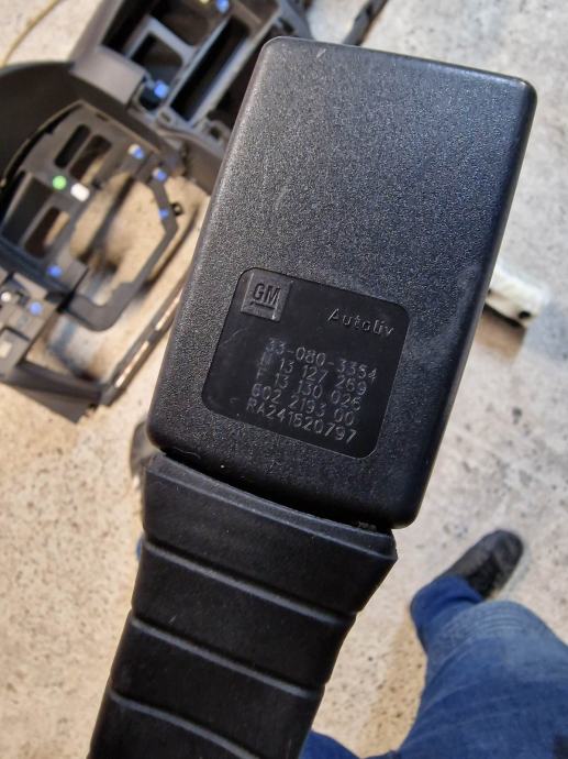 Opel Astra H SET Kontrolna tabla zracni jastuci