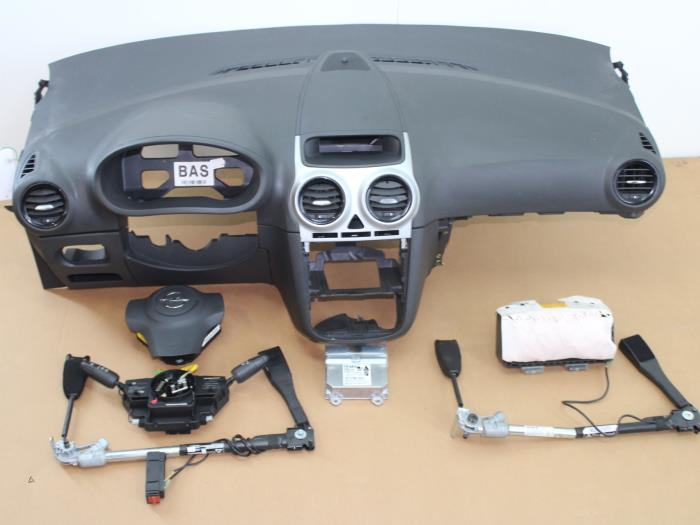 Opel corsa D airbag set