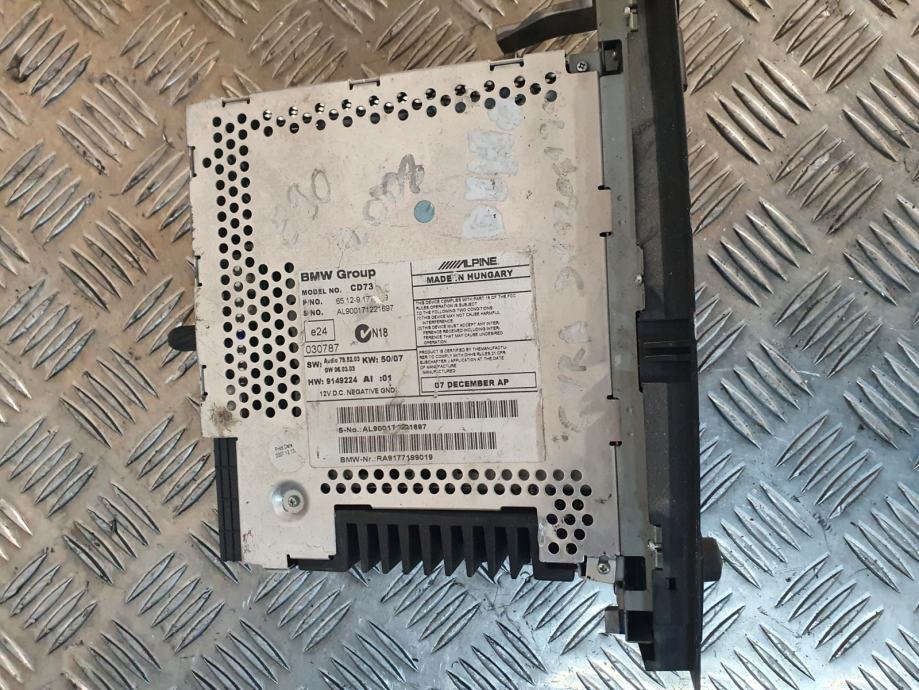 Radio/CD player BMW E90 PFL