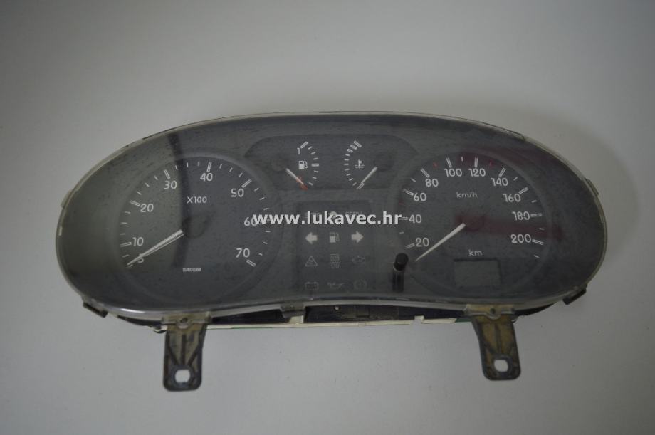RENAULT KANGOO INSTRUMENT TABLA KANGOO KILOMETAR SAT 8200176654