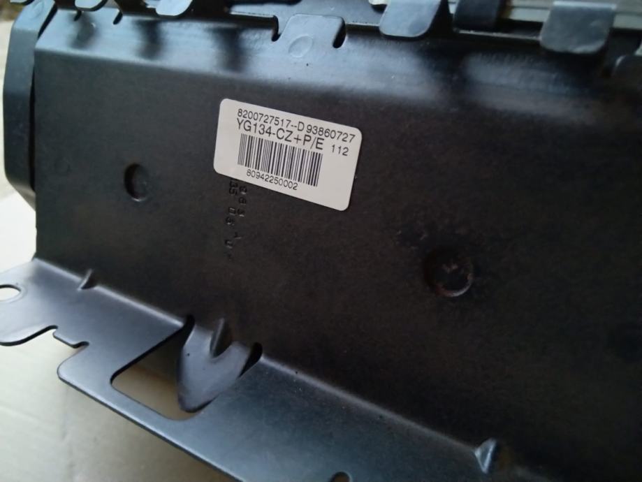 Renault trafic Airbag