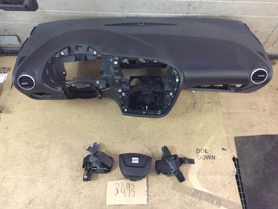 SEAT LEON KIT AIRBAG ZRAČNI JASTUCI AIR BAG