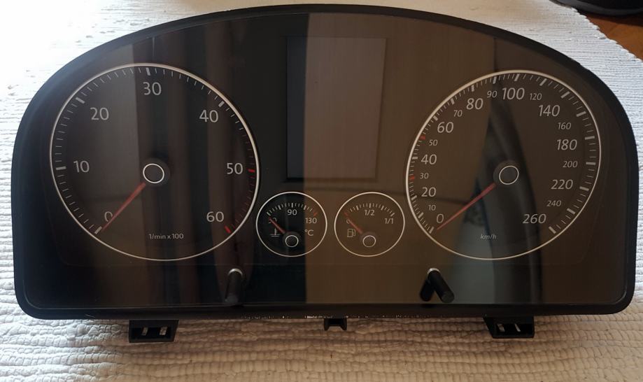 VW Touran Caddy [0310] FULL FIS instrument tabla kilometar sat