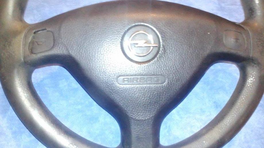 Cache Airbag Volant Neuf Pour OPEL Astra II G, Agila, Corsa, Zafira - Noir, Gauche/droite