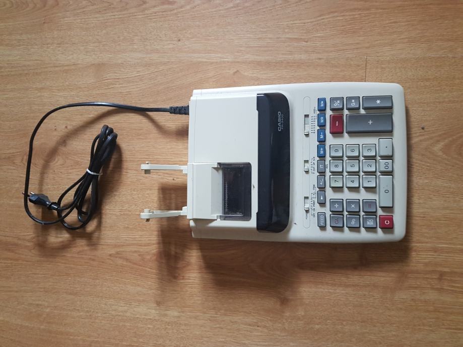 Casio printing calculator