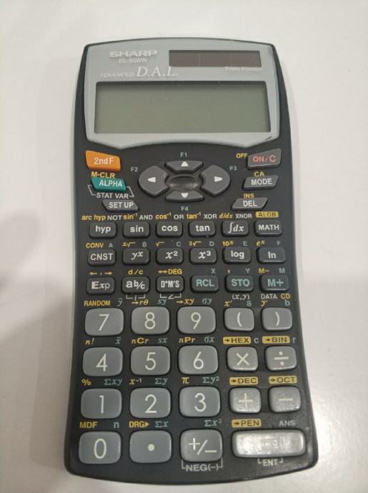 Digitron/kalkulator Sharp EL-506W