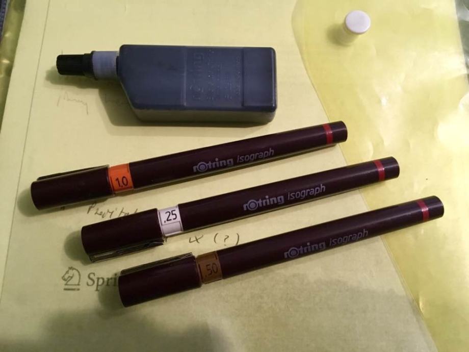 Rotring Isograph rapidografi