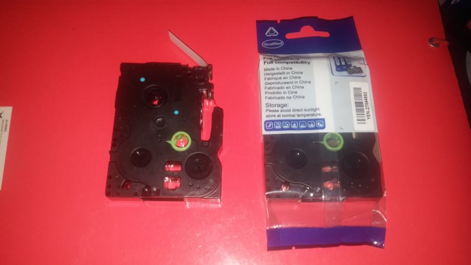 Cartuccia Per Brother Nastro Etichette Aken Compatibile Brother TZe-231 | 12 Mm X 8 M | Nero Su Bianco | Confezione 5 Pezzi Fita Brother - Foto 8