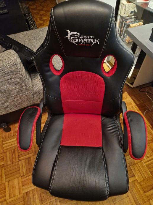 White Shark Kings Throne gaming stolica