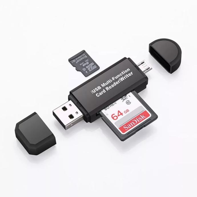 Čitač memorijskih kartica USB, micro USB