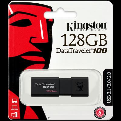 Kingston 128GB USB 3.0 DataTraveler 100 G3I NOVO I R1 račun