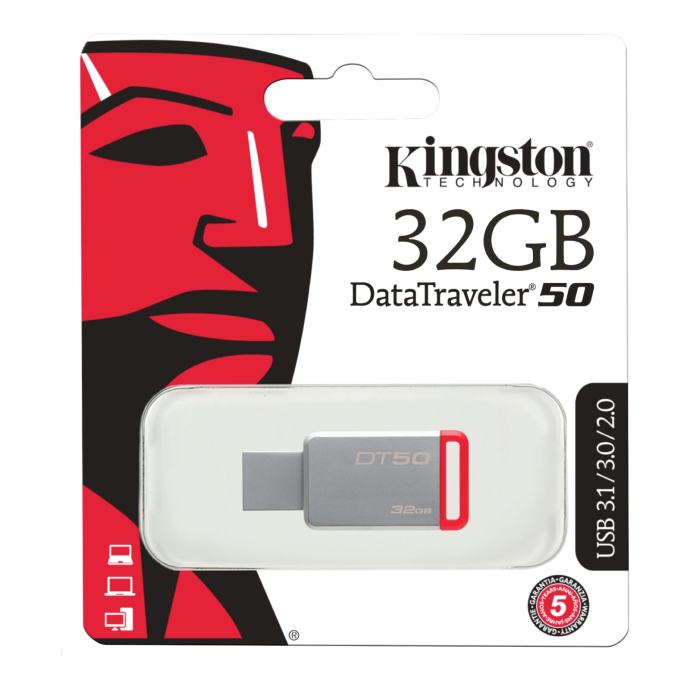 KINGSTON DataTraveler 50 USB stick 32GB