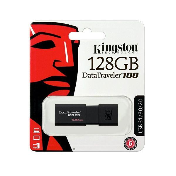 USB MEMORIJA KINGSTON 3.0 DT100 128GB BLISTER