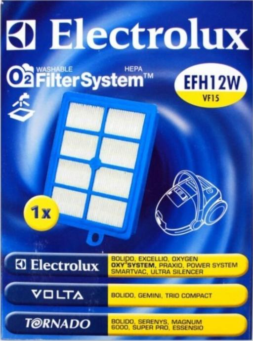 HEPA filter EFH12W za usisavače Electrolux, Tornado, Volta NOVO