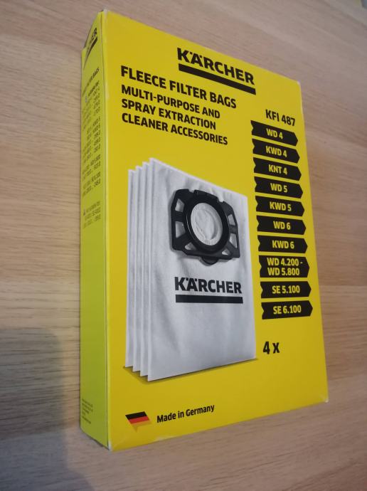 Poklanjam Karcher vrećice za usisavač - KFI 487