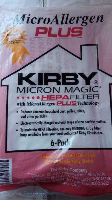 Kirby-originalne vrećice za usisavač