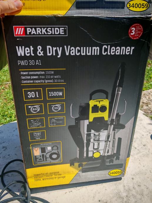 Tubo Aspirapolvere MisterVac Per Parkside PWD 30 A1 - Ricambio 1,9 Metri 58mm Ricambio Parkside Pwd 30 A1 Mistervac 1,9m