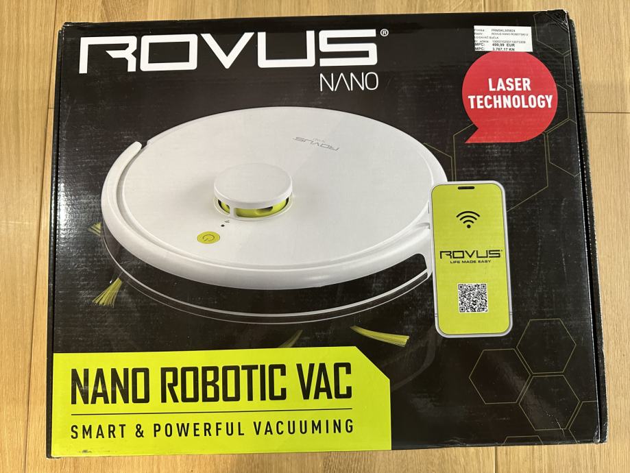 Rovus Nano robotski usisavač - NOVO!