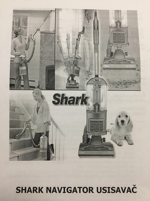 SHARK NAVIGATOR USISAVAČ- novi- model NV350SL