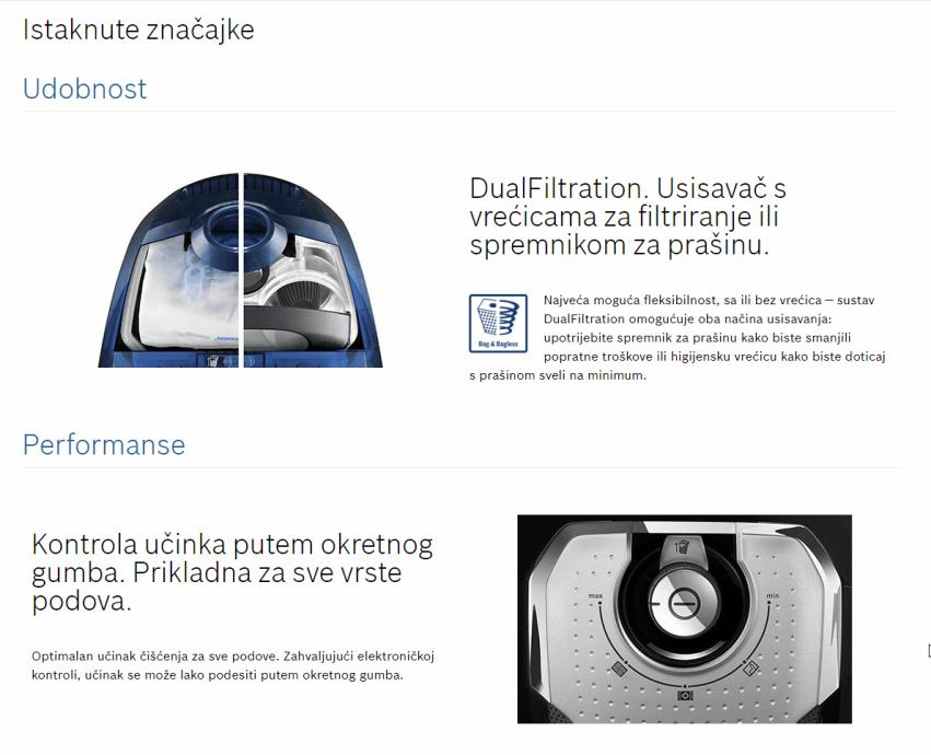 2 Filtri HEPA Per Aspirapolvere Bosch GL-20 E Siemens, Antipolline E Allergia, Sostituti Originali 576833, BBZ156HF