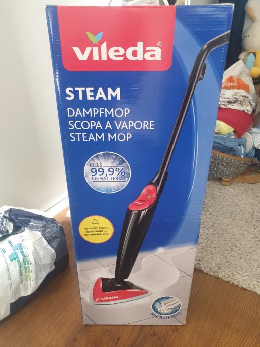 NOVO! Vileda steam mop/parni čistač