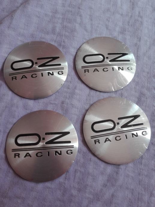 Alu naljepnice OZ Racing black (za alu felge 56 mm)